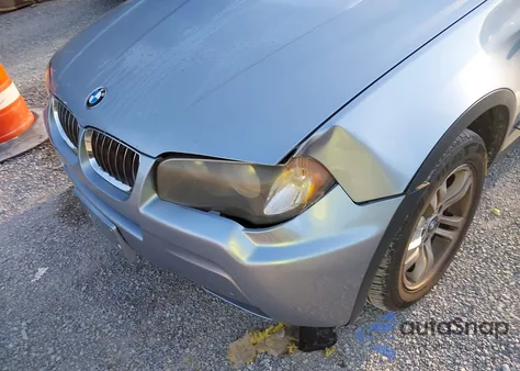 2006 BMW X3 3.0I from USA, damaged, VIN WBXPA934X6WD27368